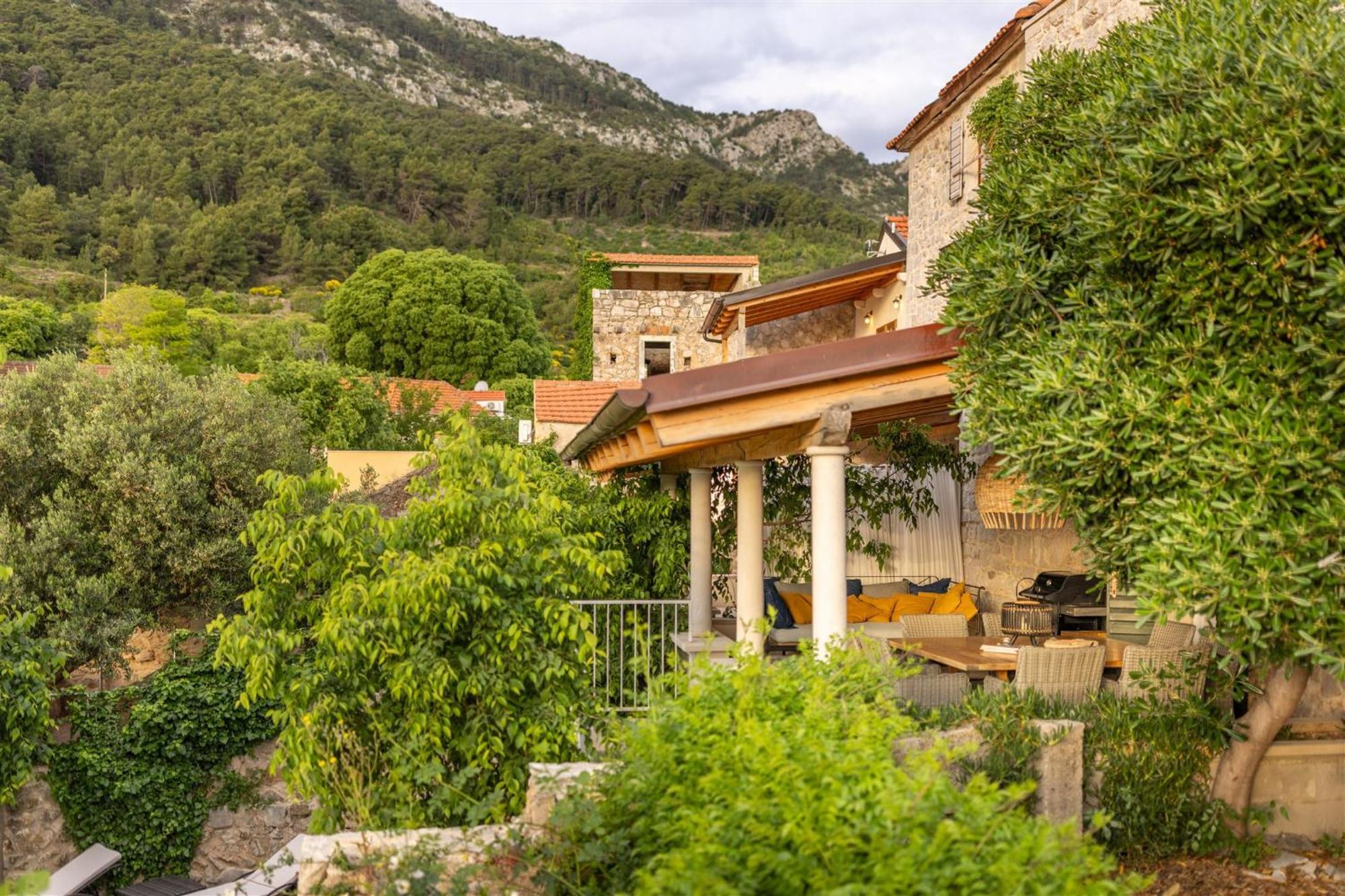 Dvor Pitve Villas Jelsa  Cameră foto